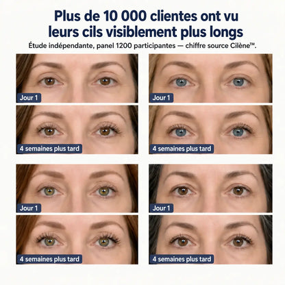 Cilène™ | Mascara-sérum coréen pour cils qui s'affinent