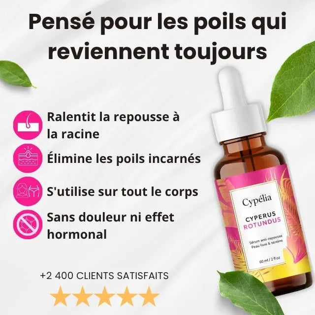 Cypélia™ | Sérum anti-repousse au Cyperus Rotundus
