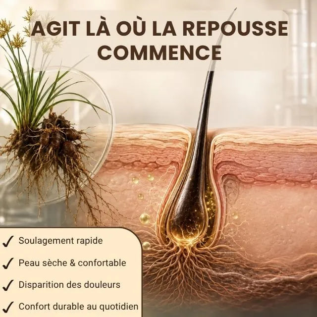 Cypélia™ | Sérum anti-repousse au Cyperus Rotundus