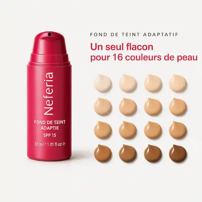 Neferia™ | Fond de teint adaptatif pour peaux matures