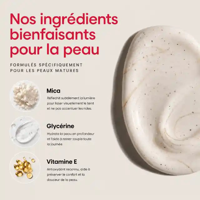 Neferia™ | Fond de teint adaptatif pour peaux matures
