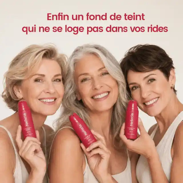 Neferia™ | Fond de teint adaptatif pour peaux matures